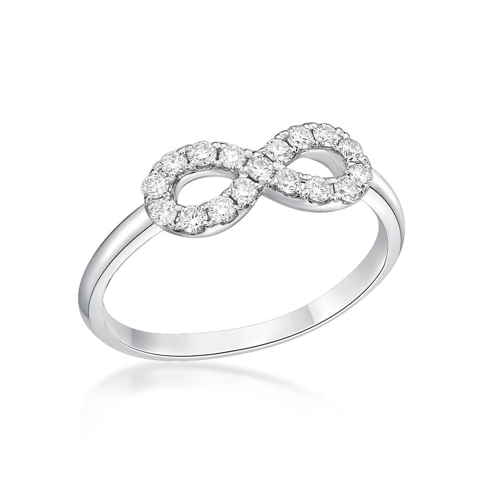 Infinity Diamond Ring